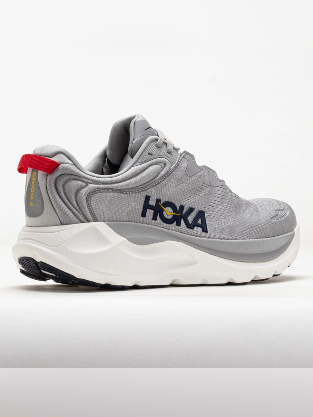 NEW HOKA Gaviota 6 Men's Size 9.5 2E WIDE Stellar Grey/Stardust Running Shoes
